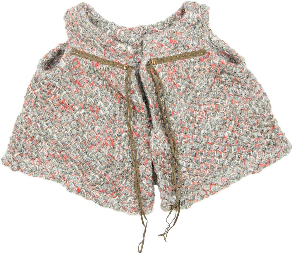 La Stupenderia Wool Blend Metallic Knit Italy Cardigan Vest Jacket 24 Month
